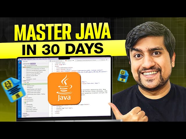 Master Java in 30 Days & Land an Automation Testing Job (Complete Roadmap)