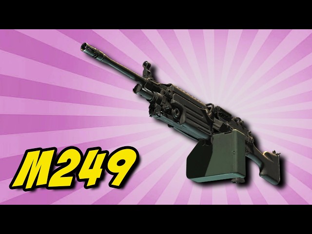 How to use the M249