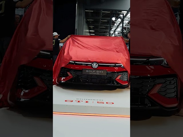 This is the moment. Meet the new Golf GTI EDITION 50!