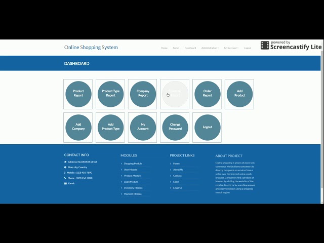 Online Shopping System | Python Django Project Tutorial | Python CRUD Project