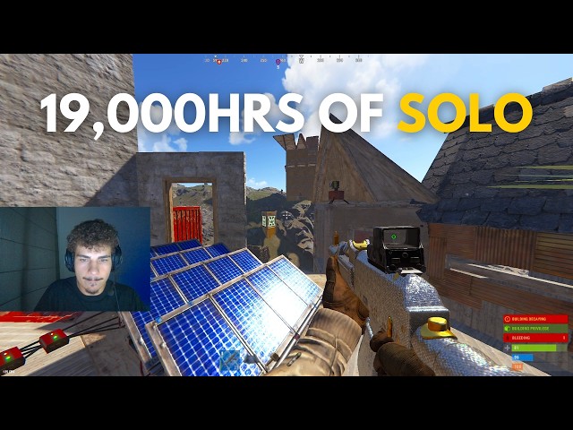 Why Solo rust is so addicting (1v10 raid def...)
