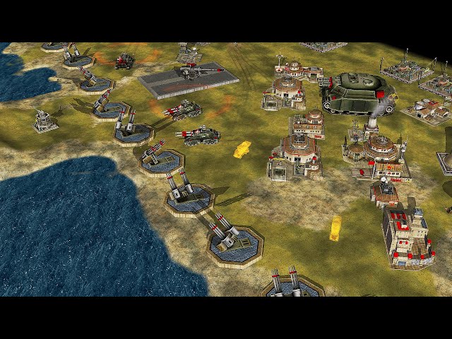 Super Devastator vs 7 BOSS China - Command & Conquer Generals Apocalyptic