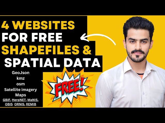 4 Web site for free spatial data | Shapefiles
