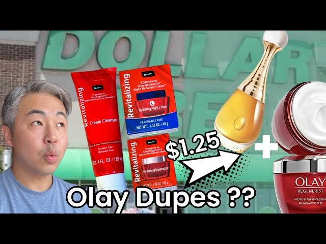 Dollar Tree Skincare Review | B Pure Olay Dupes !!