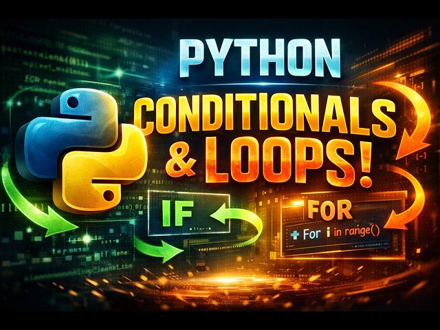 Python Control Flow Tutorial: Master Conditionals, Loops & `range()`