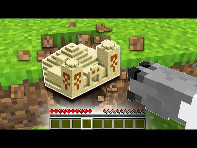 I Beat Minecraft But BREAKING Blocks Spawns STRUCTURES