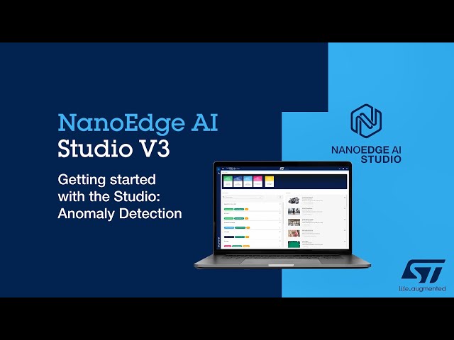 NanoEdge AI Studio V3 - Anomaly Detection demo