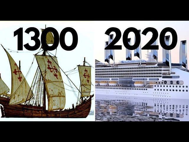 EVOLUTION OF SHIPS  [[ 1300  - 2020 ]]