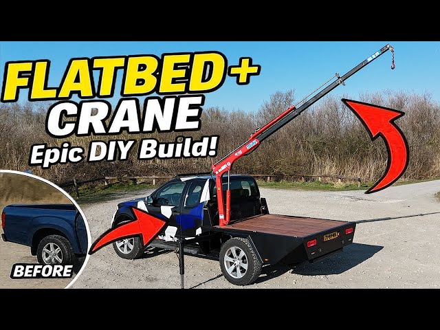 Full Build: Converting a Nissan Navara into a Flatbed Pickup with Crane
