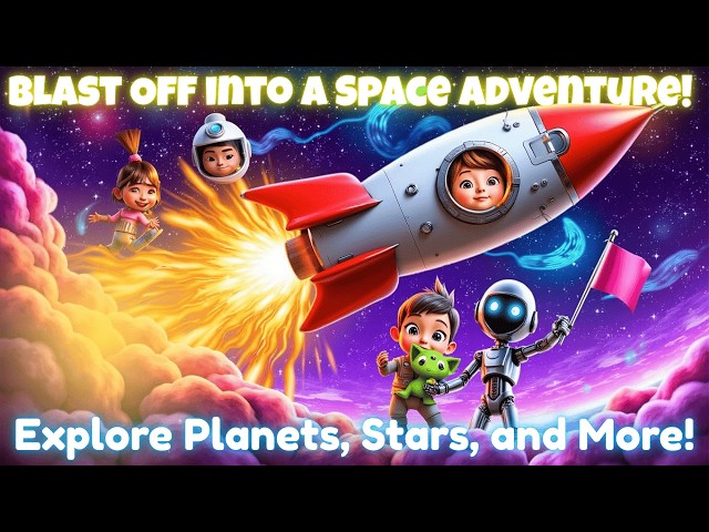 The SPACE ADVENTURE Song 🚀🌌 | Fun Learning for Kids!