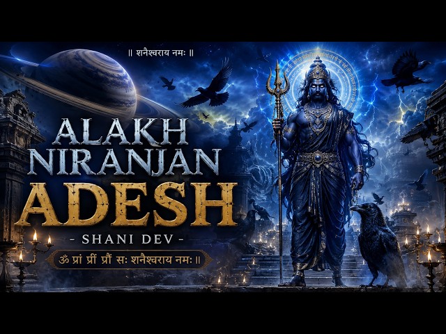 अलख निरंजन आदेश - शनि देव   | Shanivaar Special | Powerful Shani Mantra