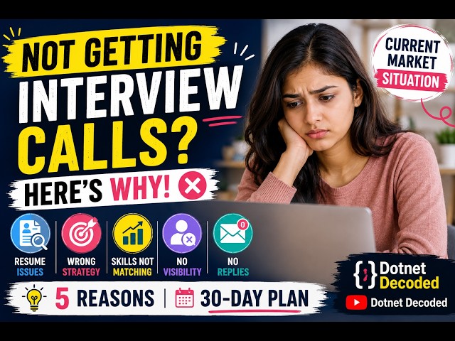 Not Getting Interview Calls? Here’s EXACTLY Why Your Resume Is Getting Rejected | Fix these 5 things