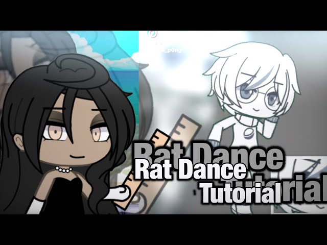 🐀 RAT DANCE ANIMATION TUTORIAL! (gacha tiktok trend) check desc! #ratdance