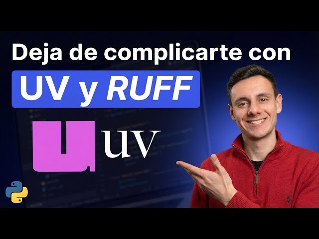 Aprende UV, Ruff + Jupyter Notebooks en Python