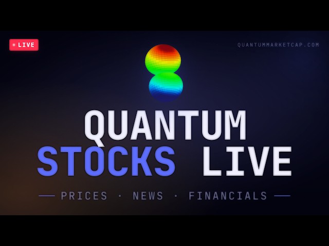 IONQ • RGTI • QBTS • QNT Live 🔴 Quantum Stock Prices, News & Charts 24/7