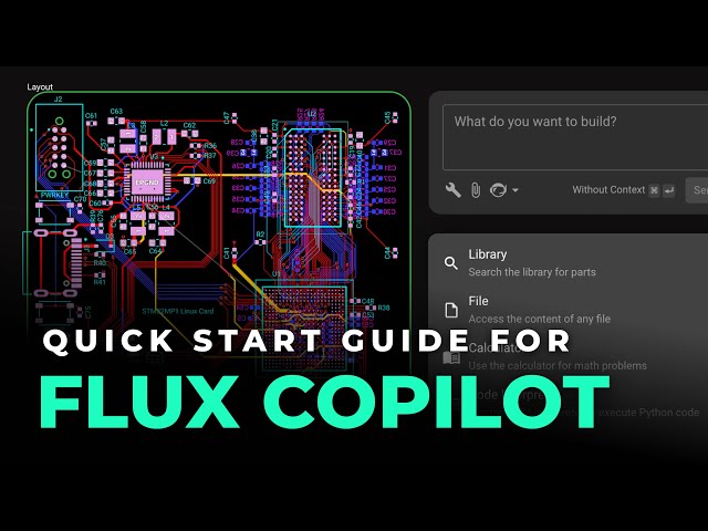 AI PCB Design - Quick Start Guide for Flux Copilot