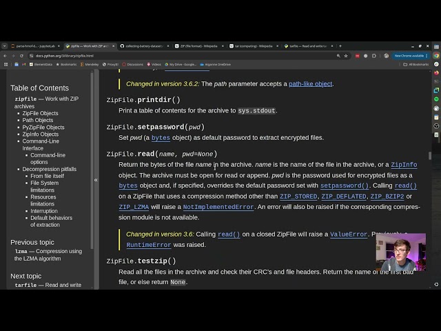 Reading from a ZIP File Without Extracting Everything