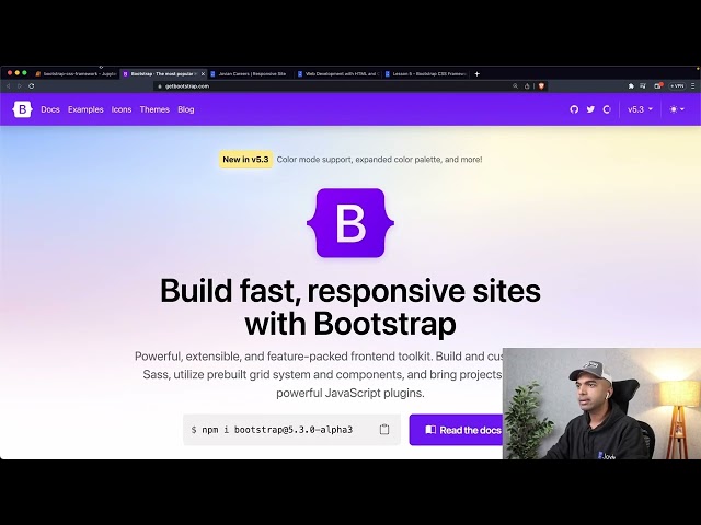 Lesson 5  - Bootstrap CSS Framework | Web Development with HTML and CSS