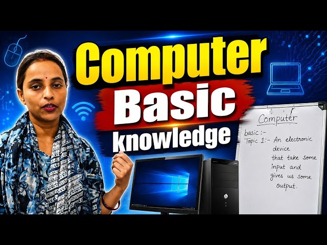 Computer Basic Knowledge for Beginners |Basic Computer Course in Hindi|Computer Fundamentals#video 