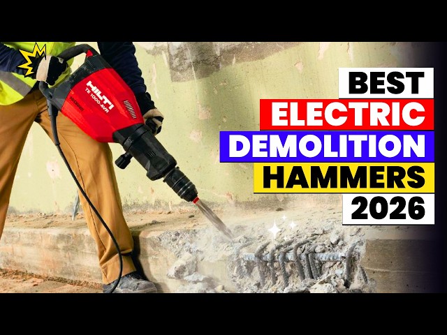 The 6 Best Electric Demolition Hammers of 2026 | Ultimate Electric Demolition Hammer Comparison