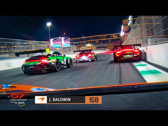 Inside a GT World Challenge Race Stint | Jeddah | Raw GT3 Onboard (No Commentary)