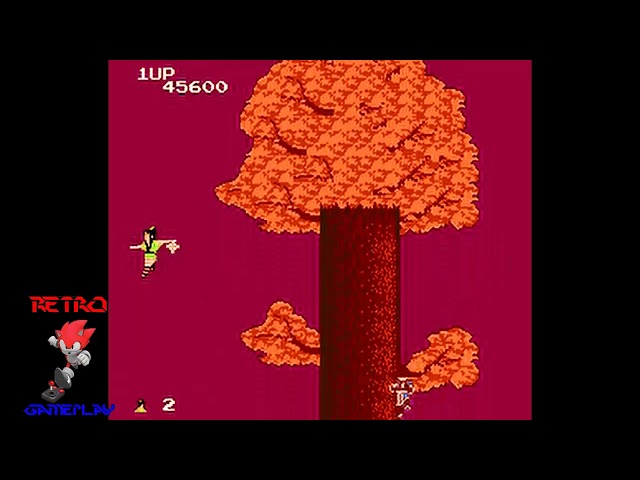 Legend of Kage NES Retrogameplay