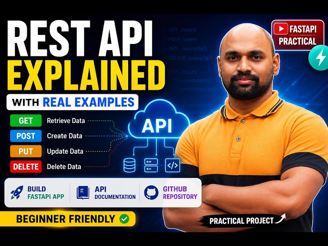 💻 System Design Part5: REST API Explained with Real Examples | Complete Beginner Guide