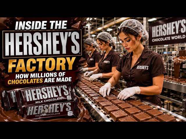 Inside the Hershey's Factory | How Millions of Chocolates Are Made