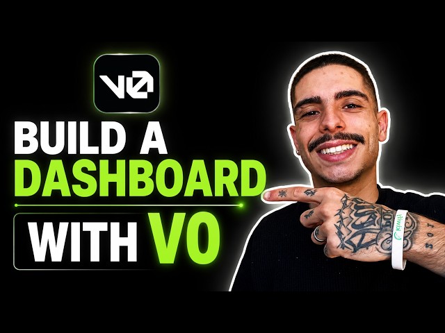 HOW TO BUILD A DASHBOARD WITH V0 (STEP-BY-STEP GUIDE 2026)