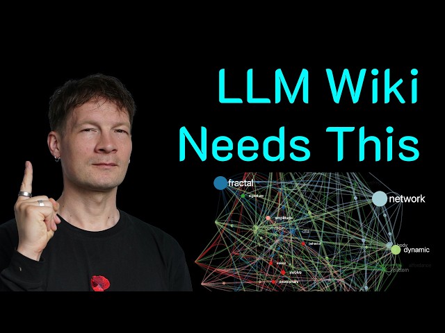 Fix Karpathy’s LLM Wiki with a Knowledge Graph | Claude Code + Obsidian + InfraNodus