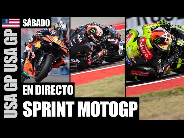 EN DIRECTO SPRINT MOTOGP USAGP