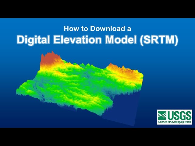 Downloading Digital Elevation Data (SRTM) from USGS EarthExplorer