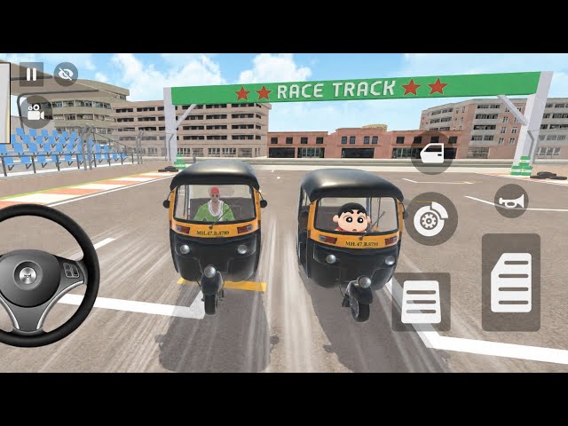 Franklin and Shinchan raced 🏁 Indian Theft Auto Simulator 🛺 