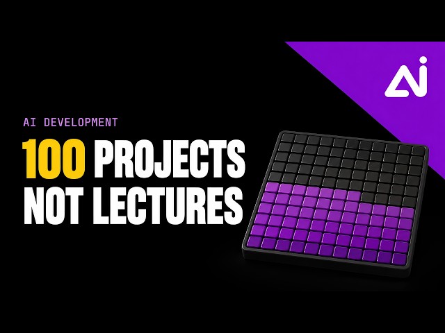 100 AI Projects: From Beginner to Builder