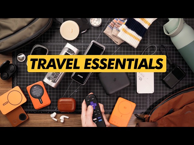 10 Travel Essentials I Can't Live Without