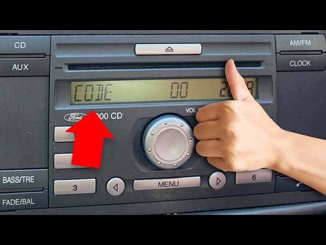 How to get Ford Focus Radio Code 🔓 1998 - 2015 Models