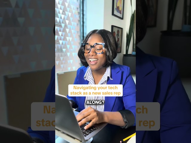 Navigating your tech stack as a new sales rep