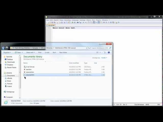 HTML Tutorial