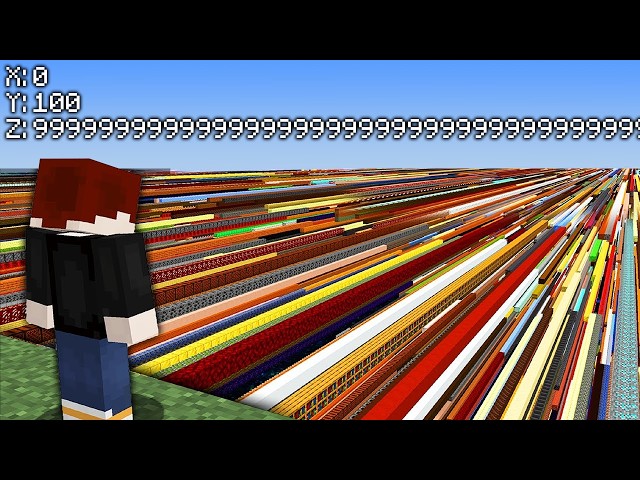 Breaking Minecraft by traveling too far