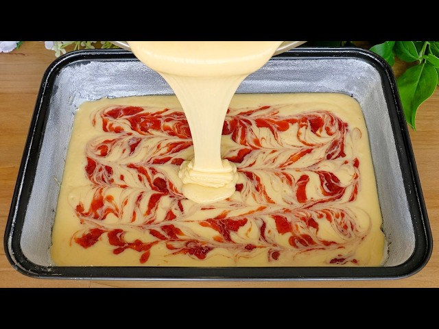 This cake you'll make EVERY DAY! It only takes 10 minutes! Incredibly delicious