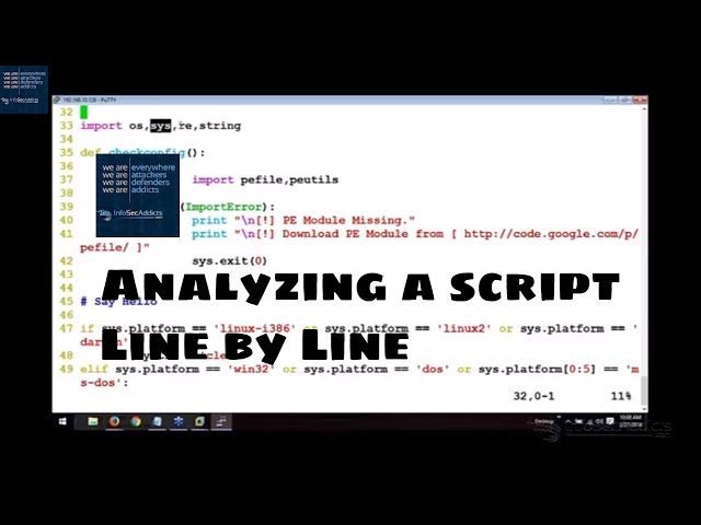 Python Tutorial: Automating & Analyzing Static Scripts 2021