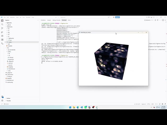 Smol Demo: Go - OpenGL - C