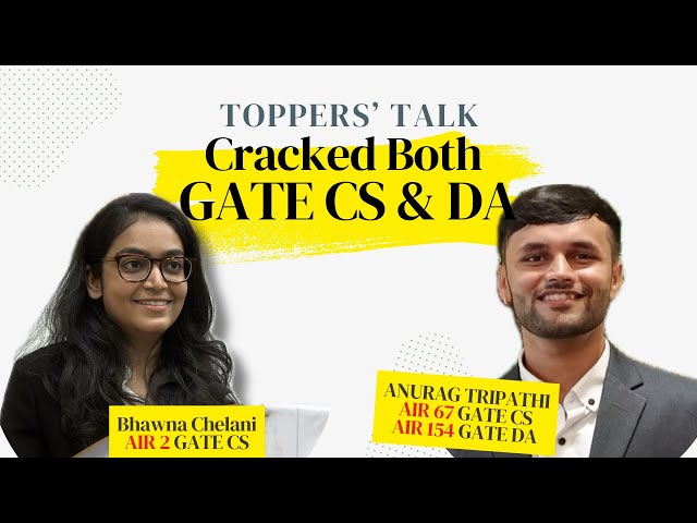 GATE 2025 Topper Shares CS + DA Strategy & What You Need to Know About GATE DA