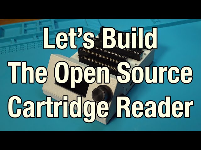 Let's build the Sanni Open Source Cartridge Reader