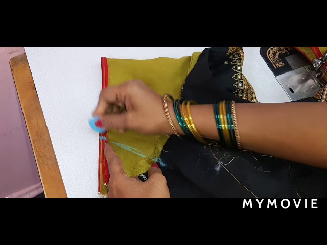How to attach hands to blouse PART 3| easy stiching classes