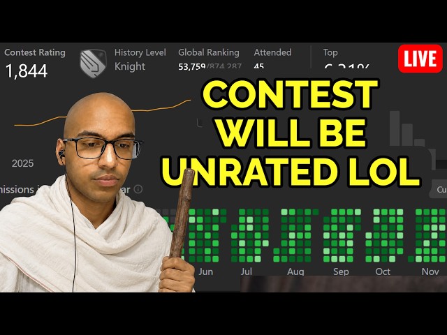 Leetcode Weekly Contest 516 | Wrong question | Live attempt