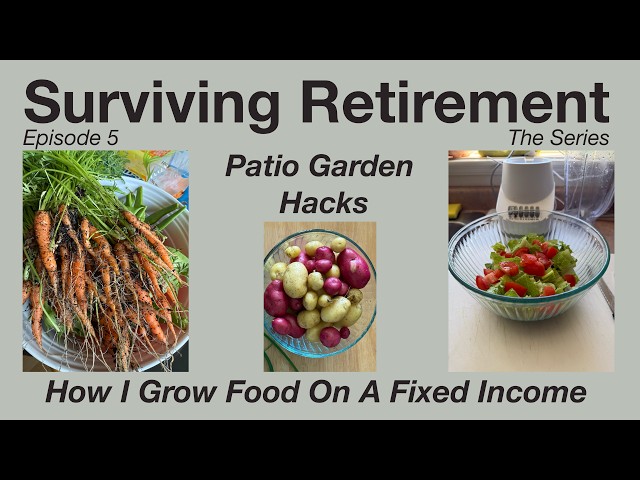 Surviving Retirement - EP5 How I Grow Food On A Fixed Income