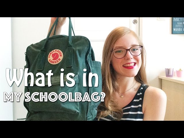 What's in my bag? // Studyblr edition