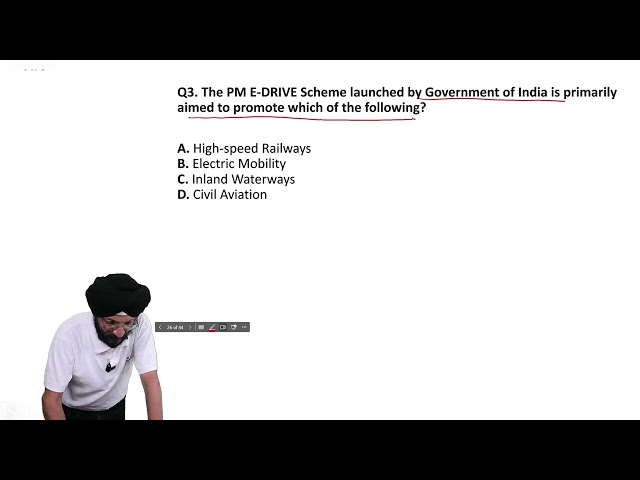PM E-DRIVE Scheme Promotes What? | Current Affairs 2026