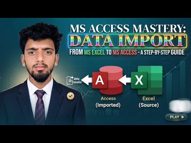 How to Import Excel Data into MS Access | Excel to Access Tutorial for Beginners (2026)
